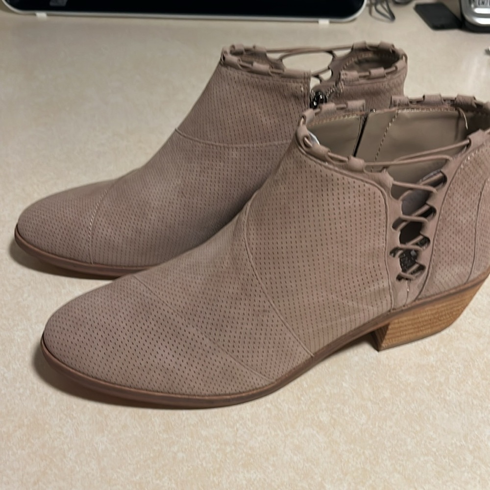 Women’s  Vince Camuto Nubuck Suede or Nubuck bootie